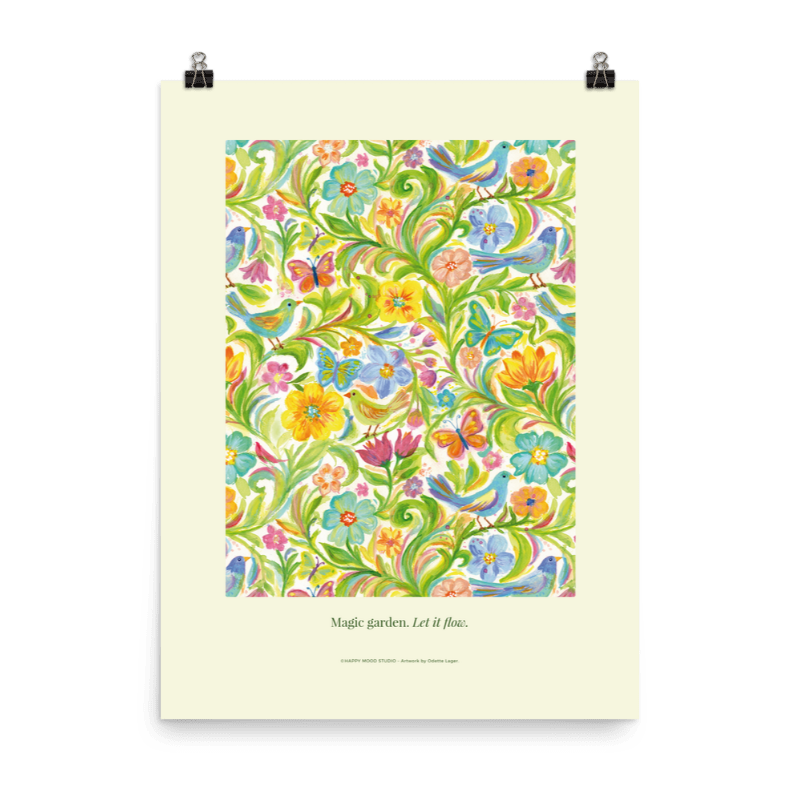 Magic garden – Poster of the month Mars
