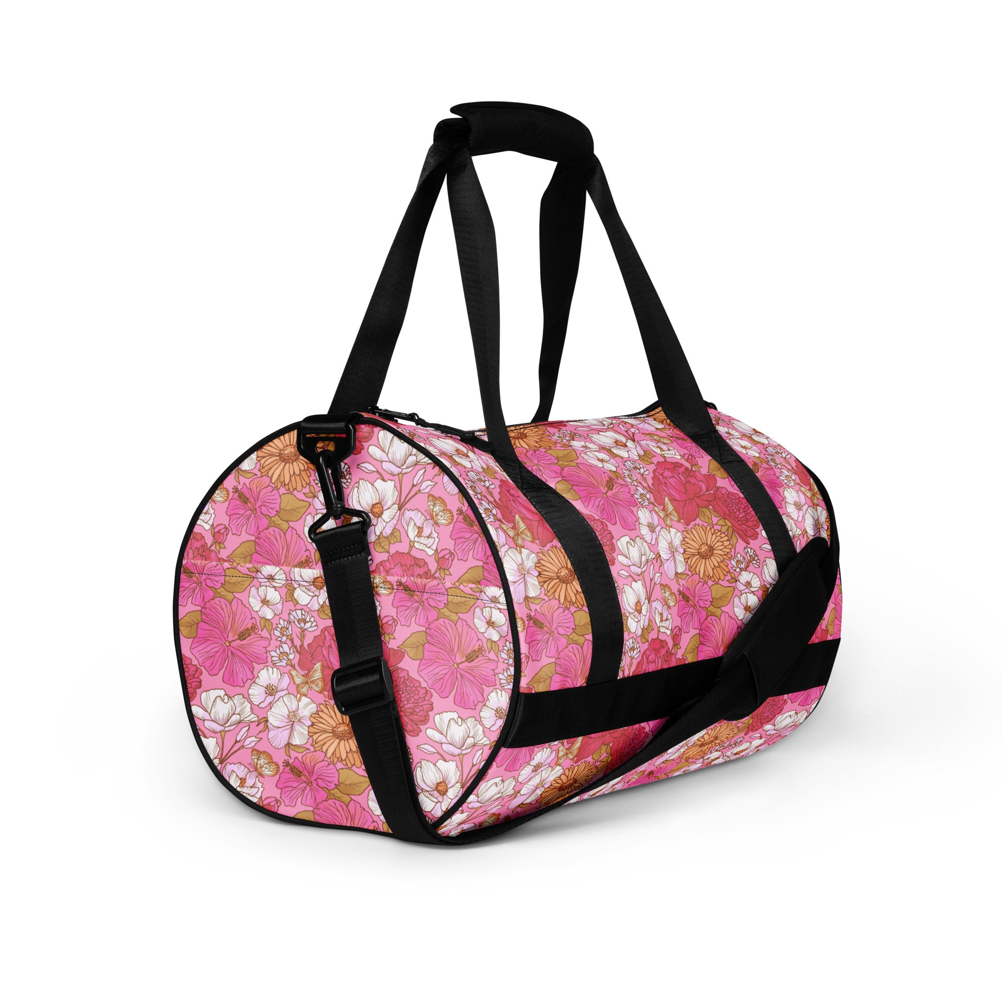 Apple cherry flower – All-over print gym bag