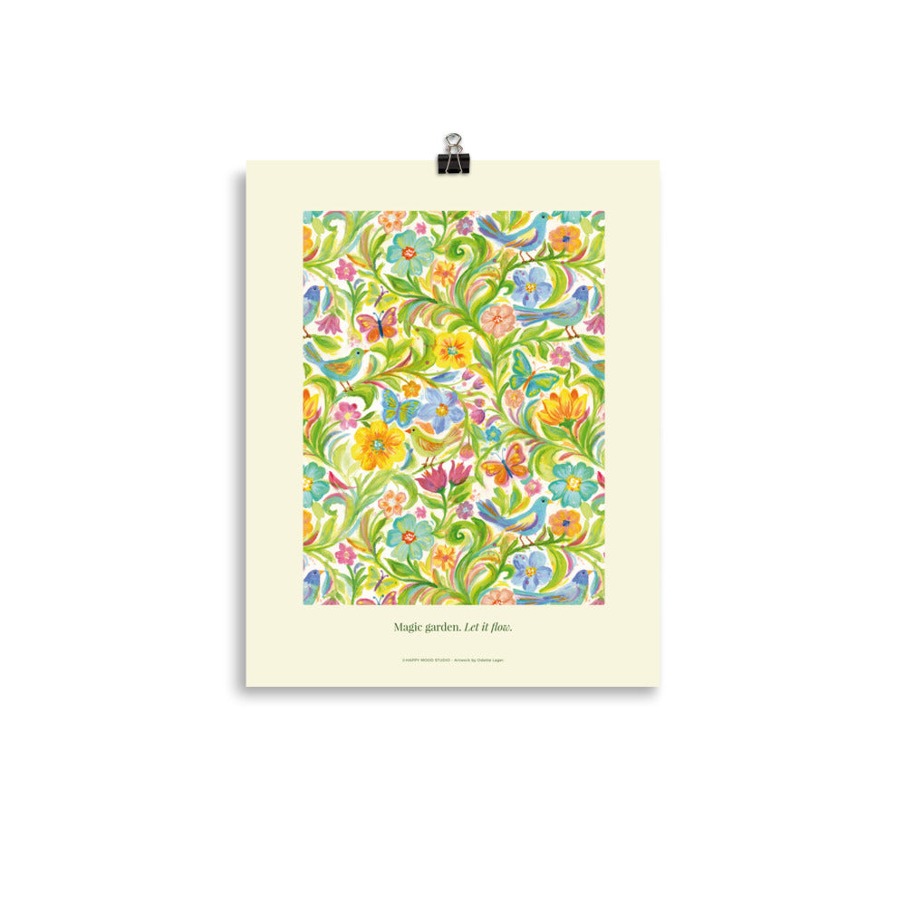 Magic garden – Poster of the month Mars
