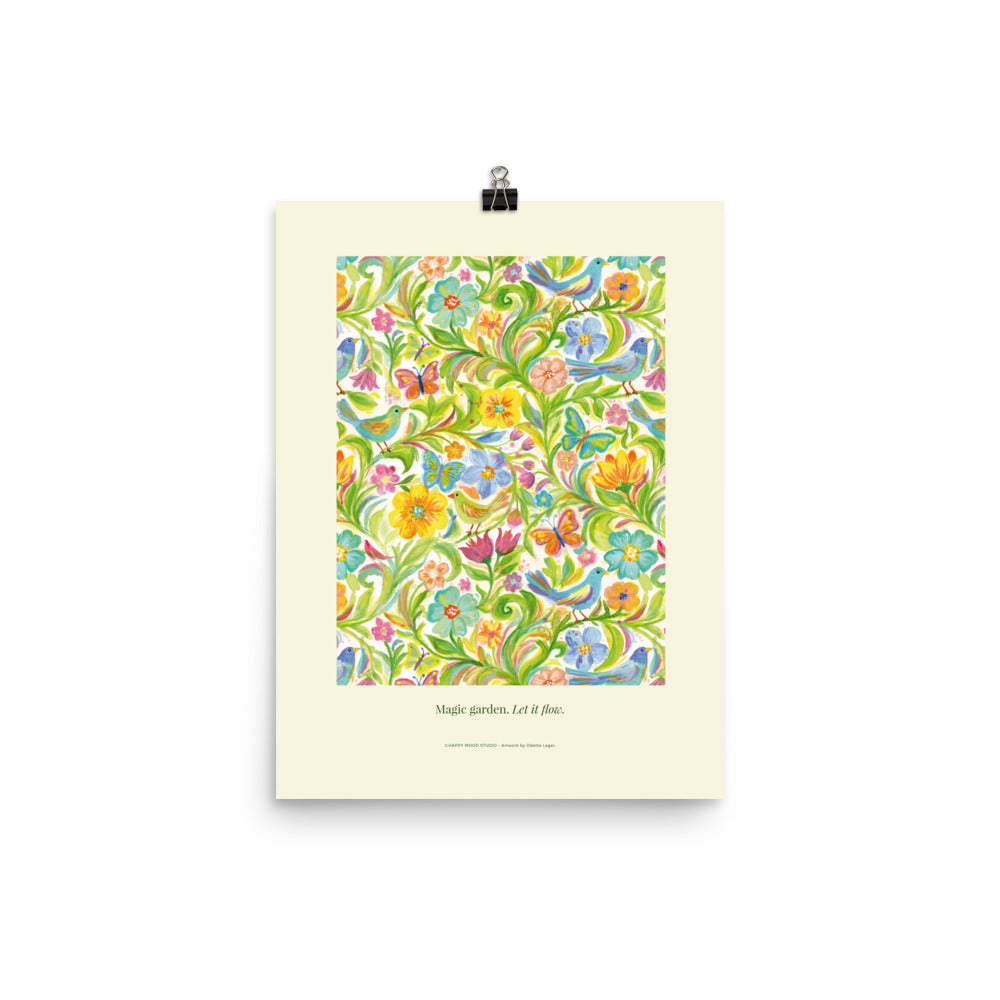 Magic garden – Poster of the month Mars