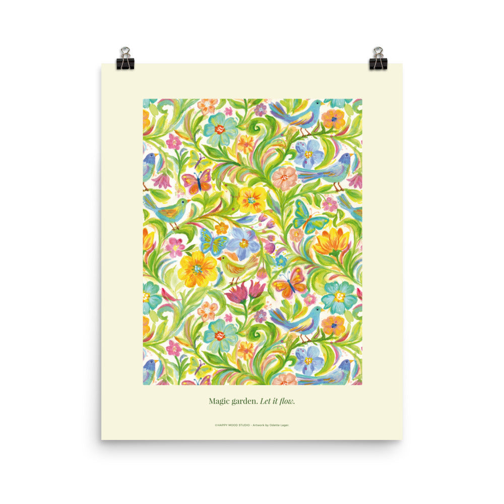 Magic garden – Poster of the month Mars