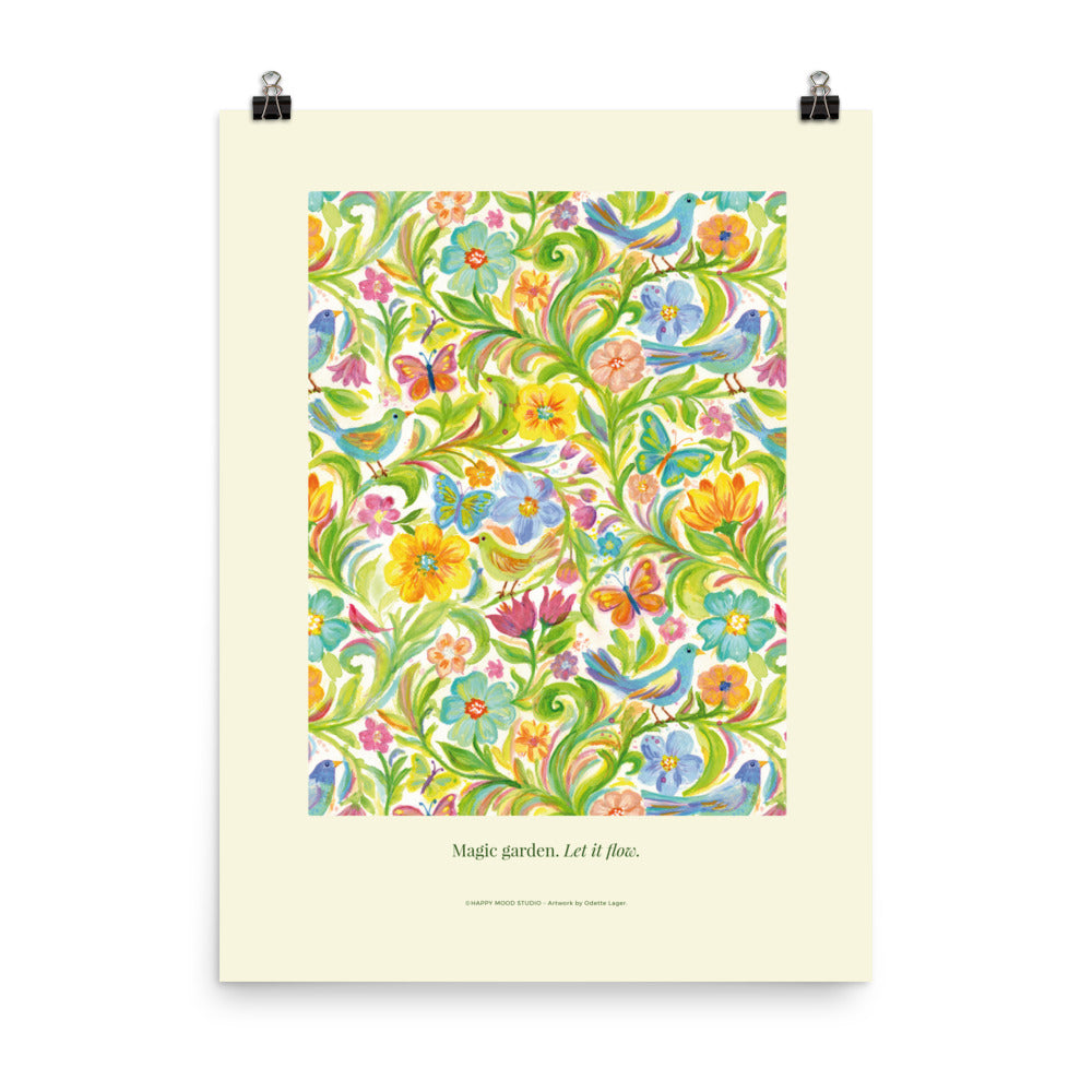 Magic garden – Poster of the month Mars