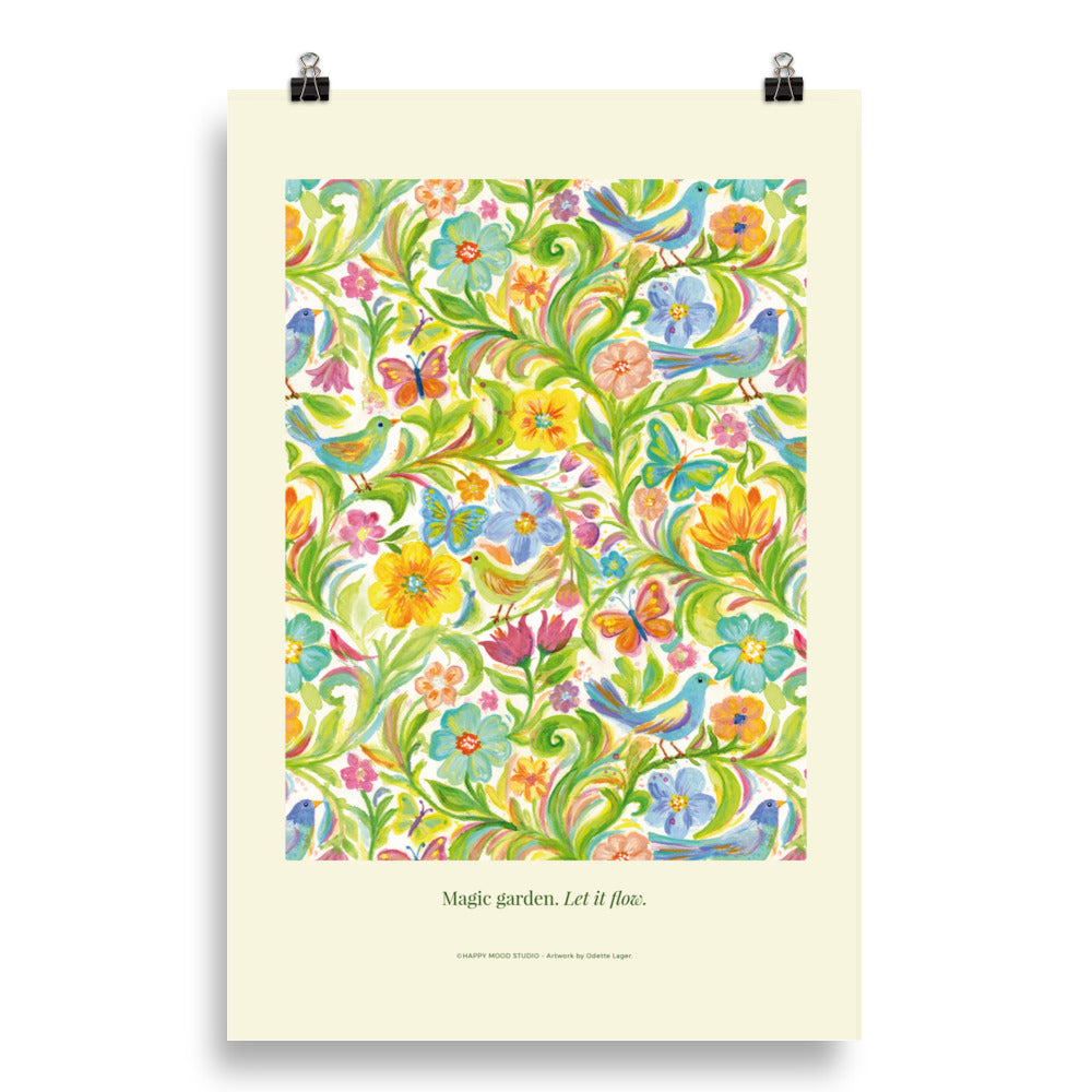 Magic garden – Poster of the month Mars