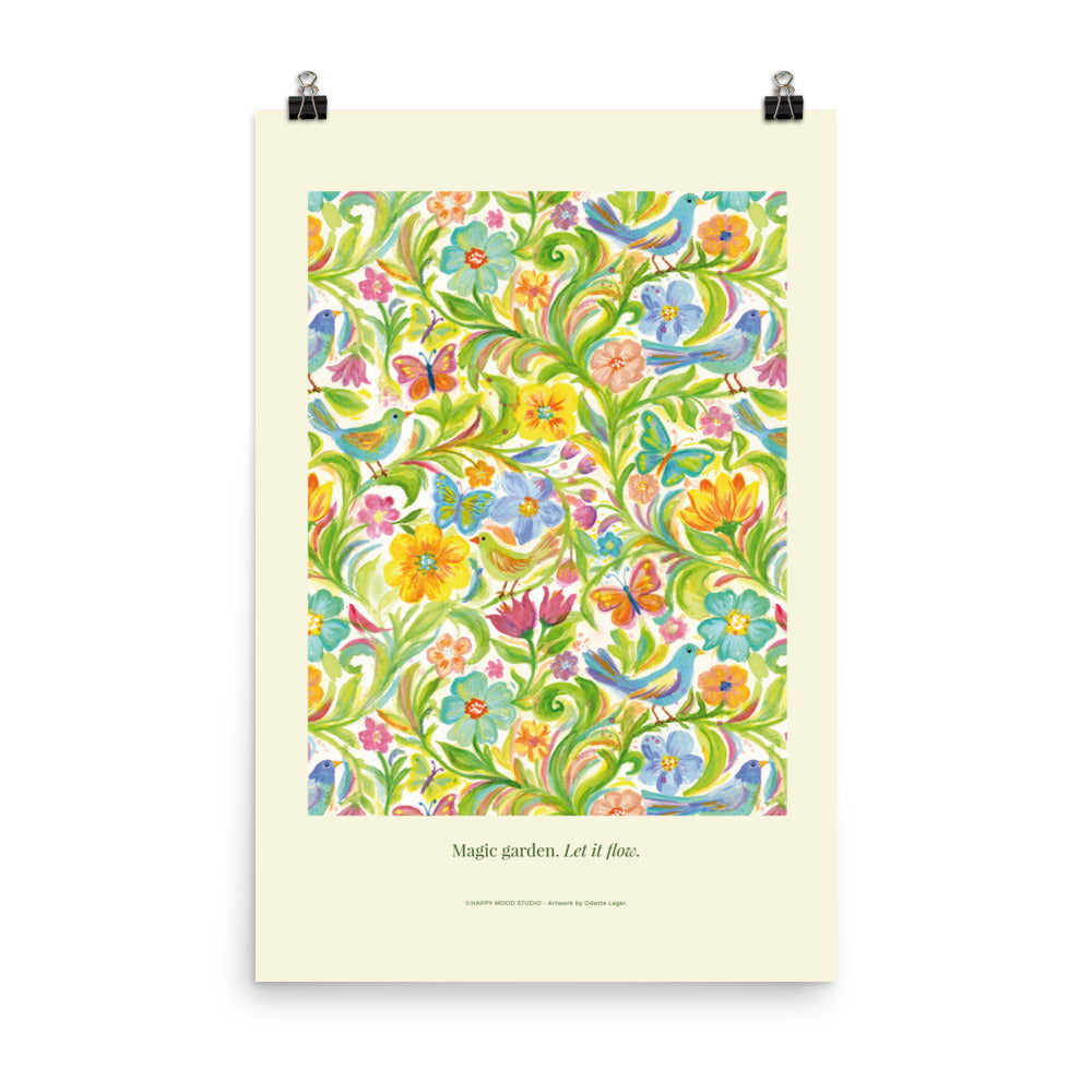 Magic garden – Poster of the month Mars