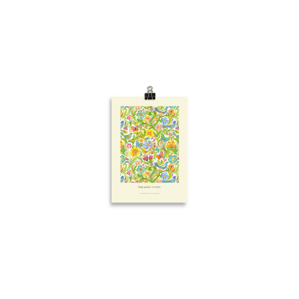 Magic garden – Poster of the month Mars