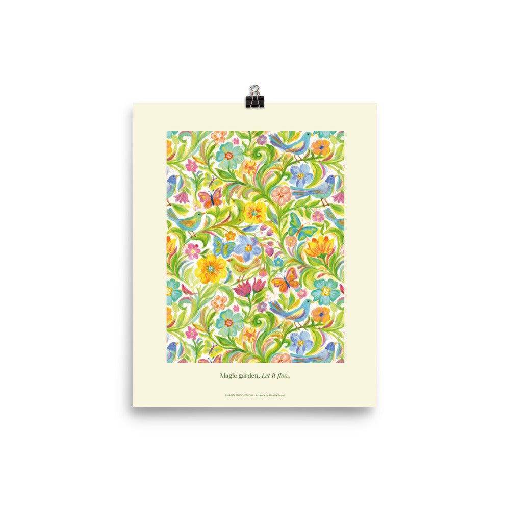 Magic garden – Poster of the month Mars
