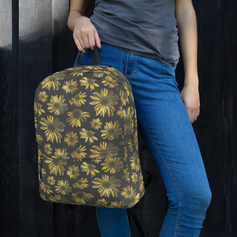Golden flowers – Backpack