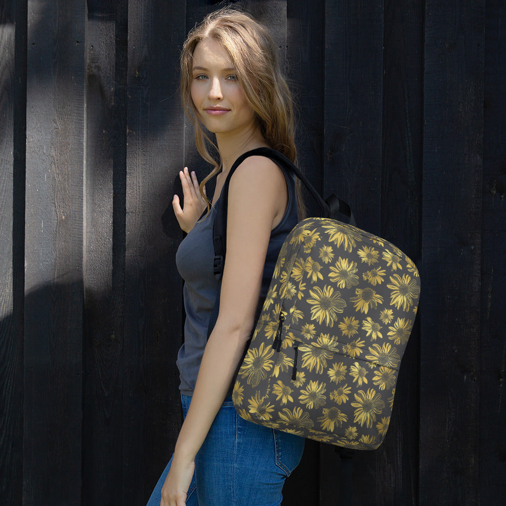 Golden flowers – Backpack