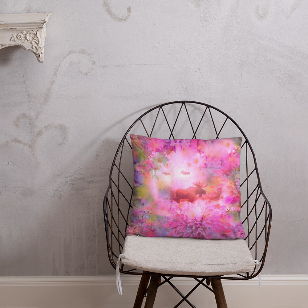 Fairytail moose and friends – Basic Pillow