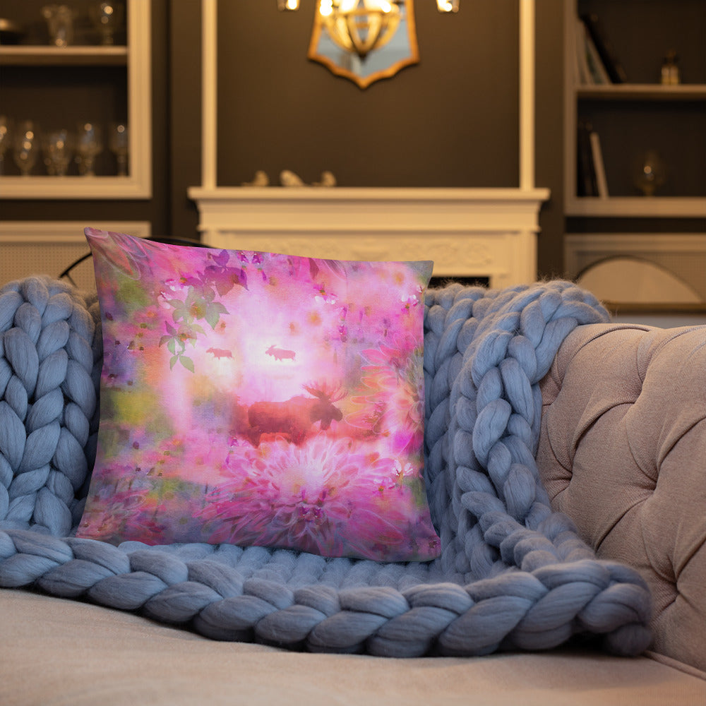 Fairytail moose and friends – Basic Pillow