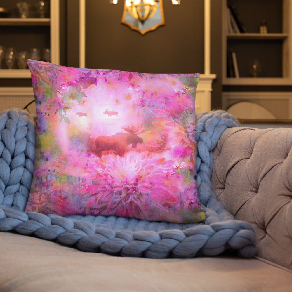 Fairytail moose and friends – Basic Pillow