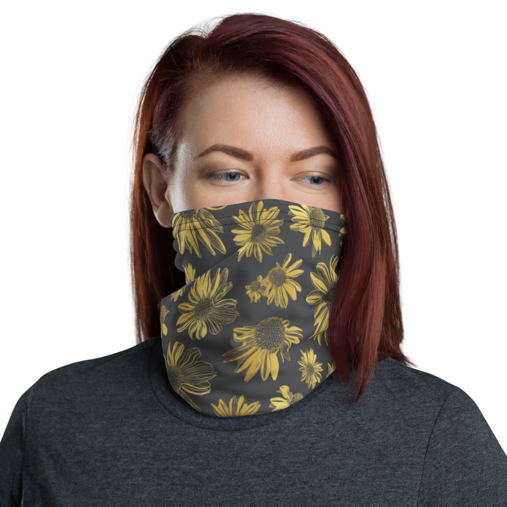 Neck Gaiter - Golden flower