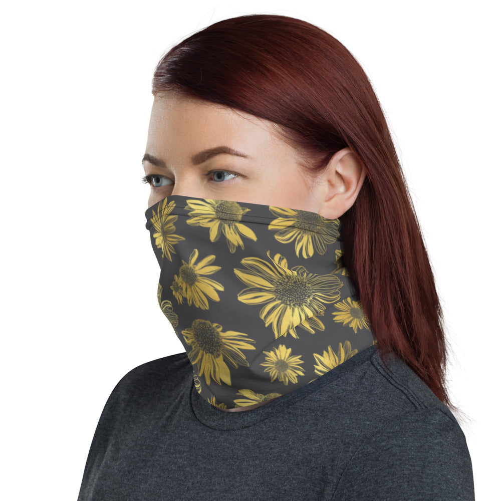 Neck Gaiter - Golden flower