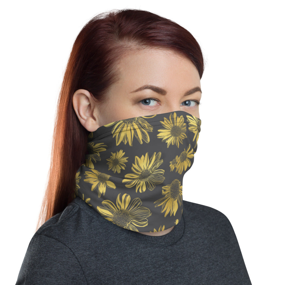 Neck Gaiter - Golden flower