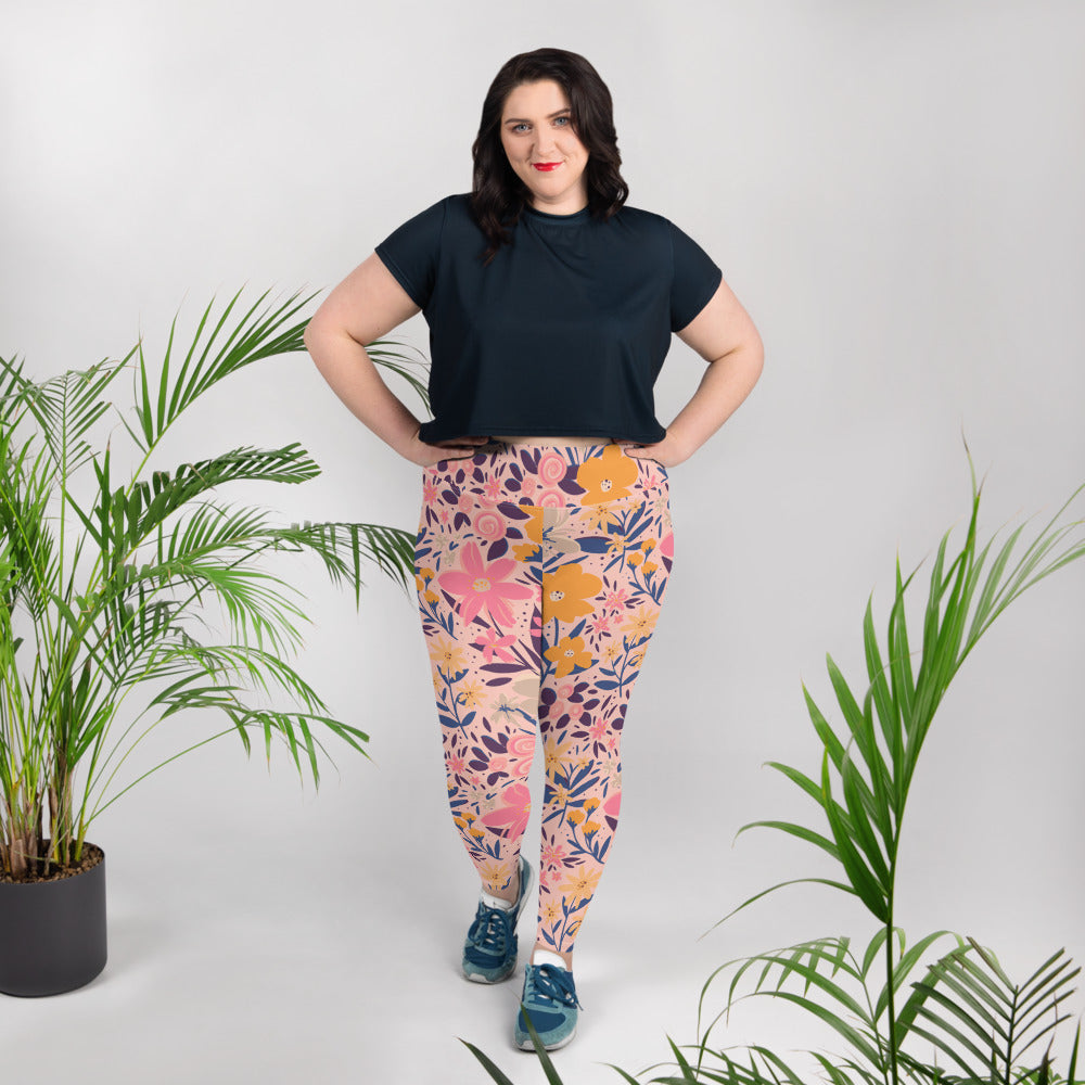 Summer romance - All-Over Print Plus Size Leggings