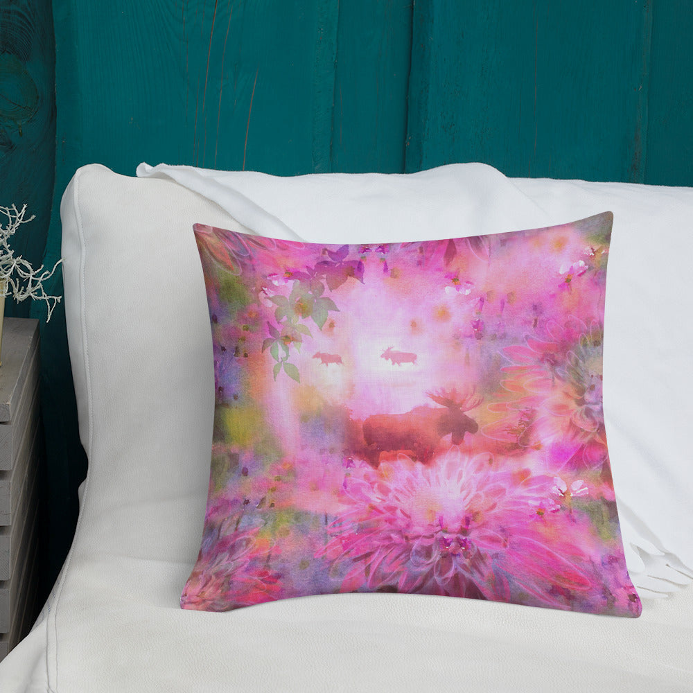 Fairytail moose and friends – Premium Pillow