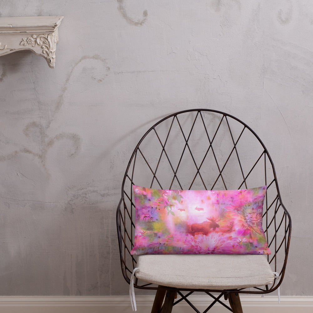 Fairytail moose and friends – Premium Pillow