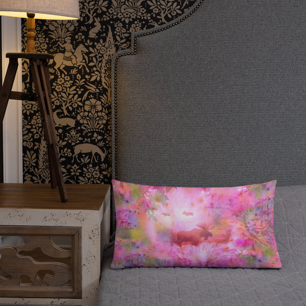 Fairytail moose and friends – Premium Pillow