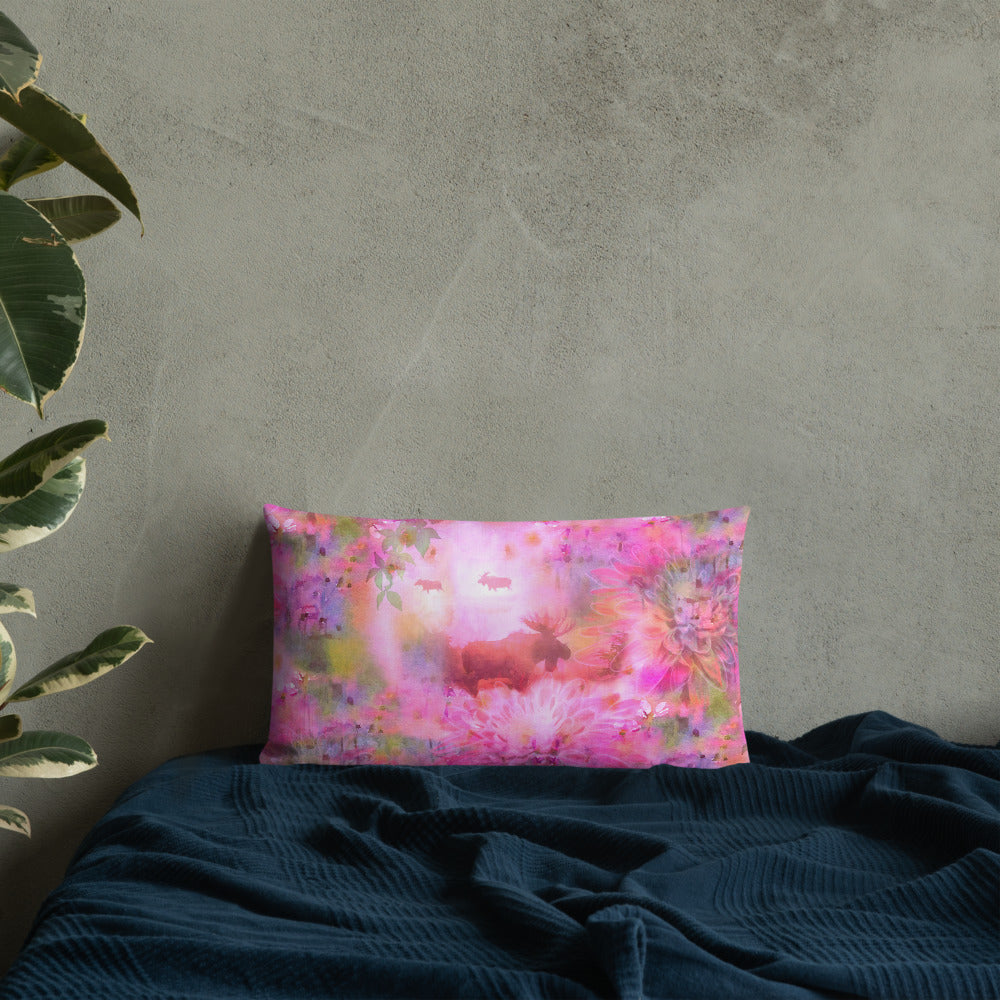 Fairytail moose and friends – Premium Pillow