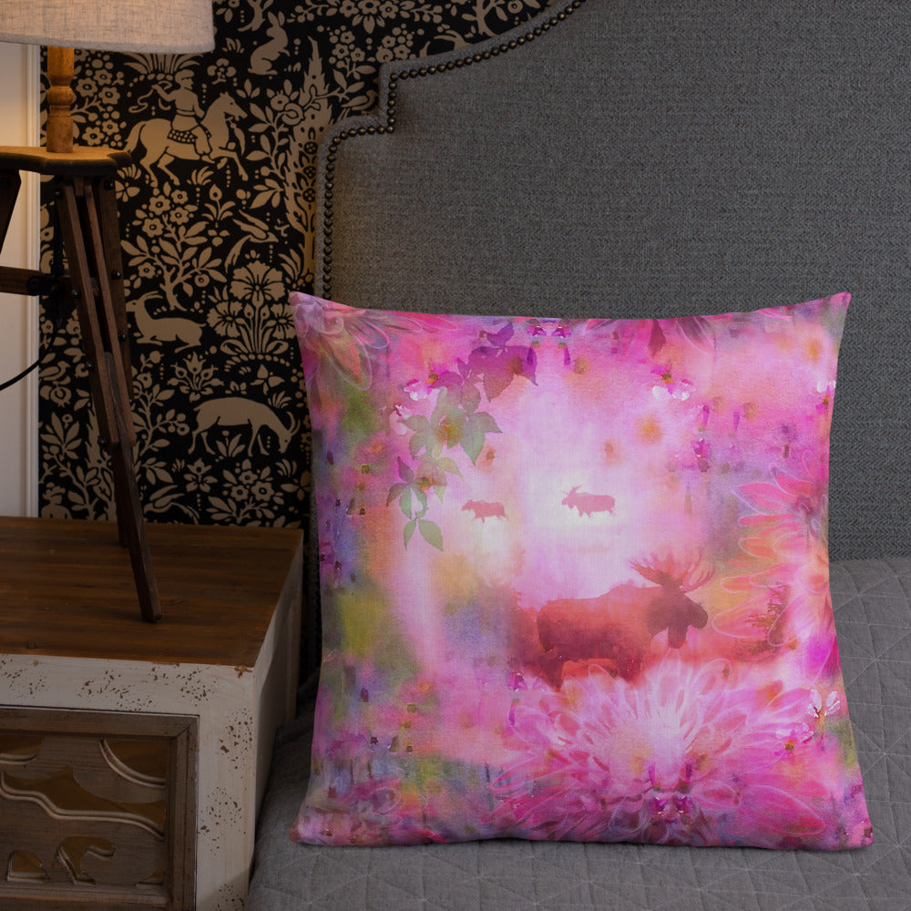 Fairytail moose and friends – Premium Pillow