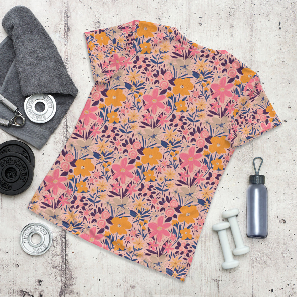 Summer romance – All-Over Print Women's Athletic T-shirt