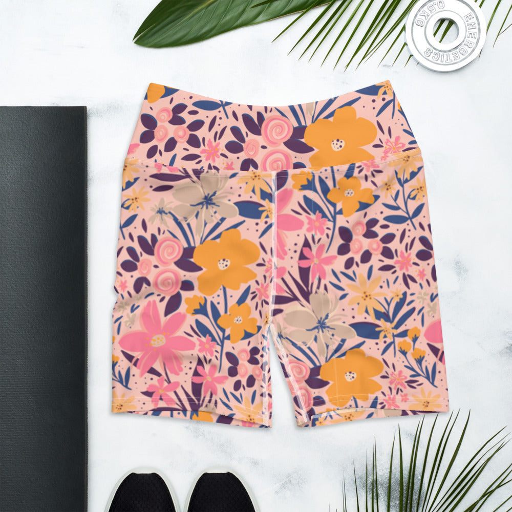 Summer romance - Yoga Shorts