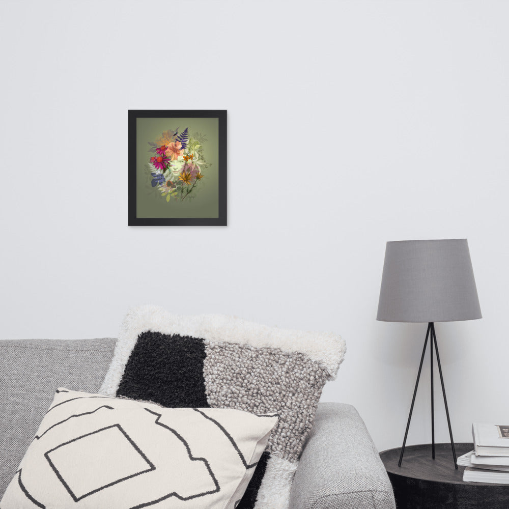 Framed poster - Powergirl