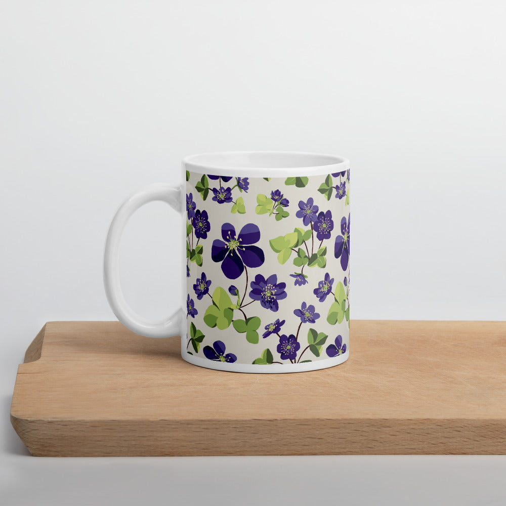 Sweet Hepatica - Mug