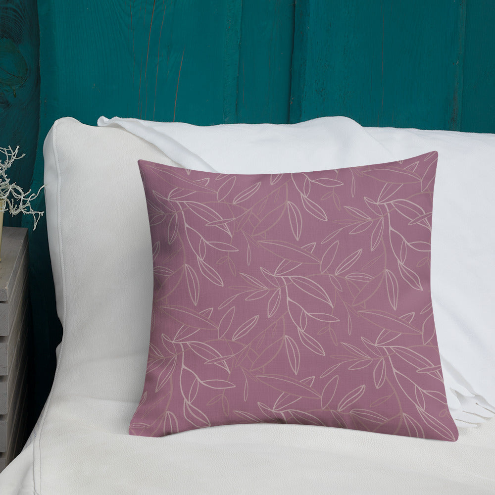 Spring leafs - Premium Pillow