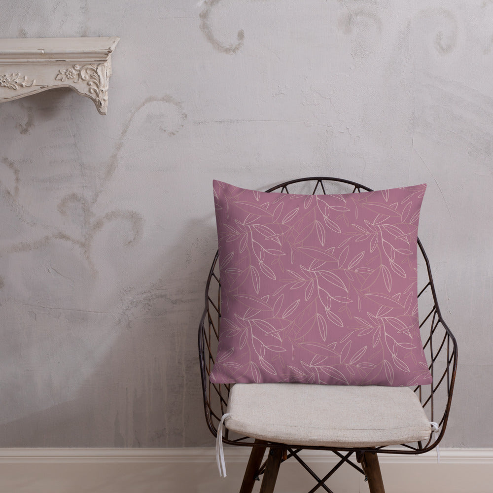 Spring leafs - Premium Pillow