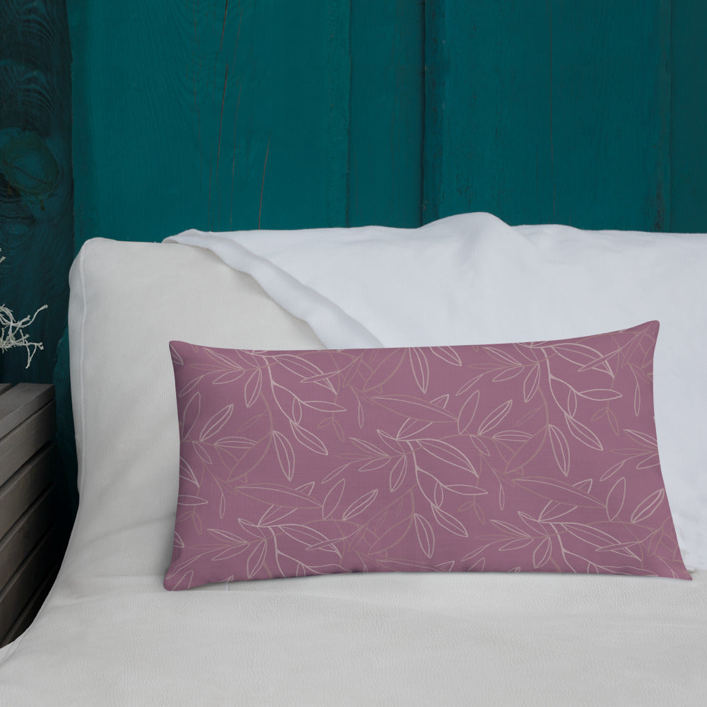 Spring leafs - Premium Pillow