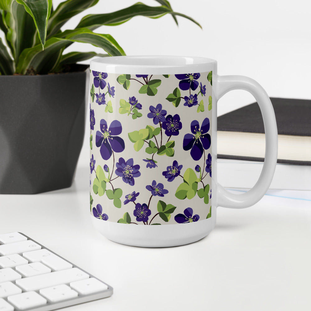 Sweet Hepatica - Mug