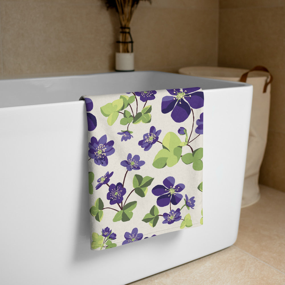 Sweet Hepatica - Towel