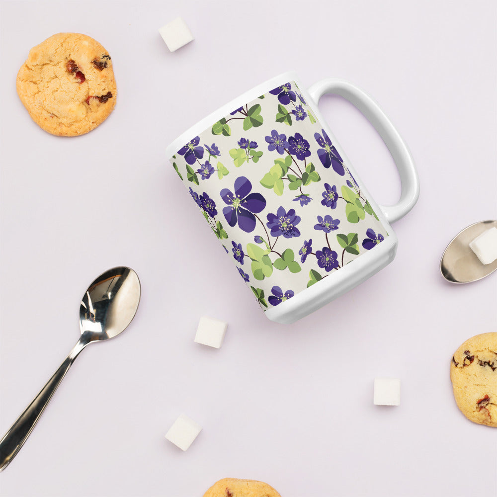 Sweet Hepatica - Mug