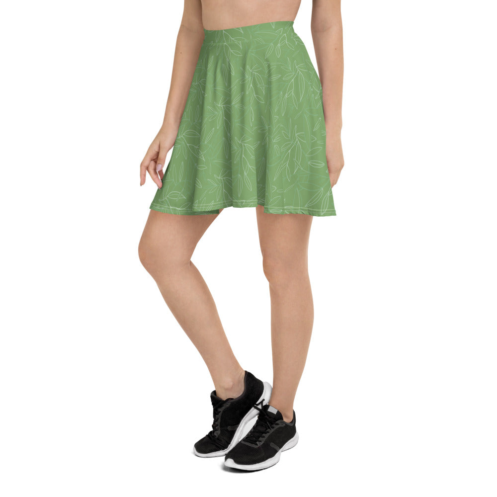 Spring leafs - Skater Skirt