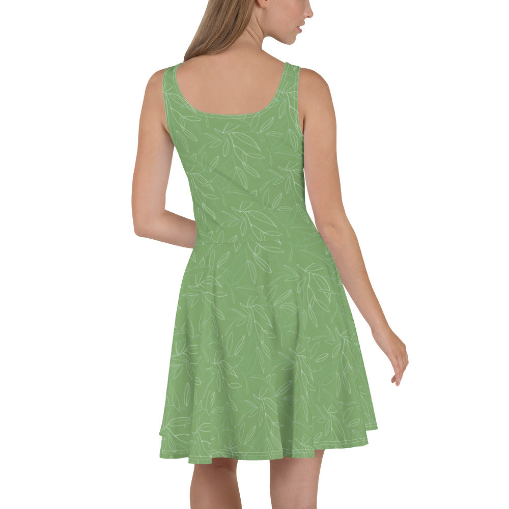 Spring leafs - Skater Dress