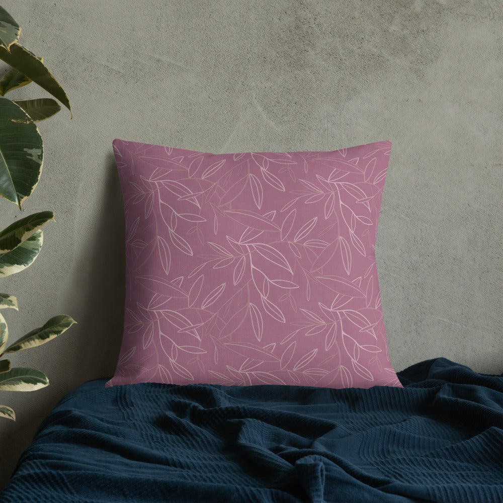 Spring leafs - Premium Pillow