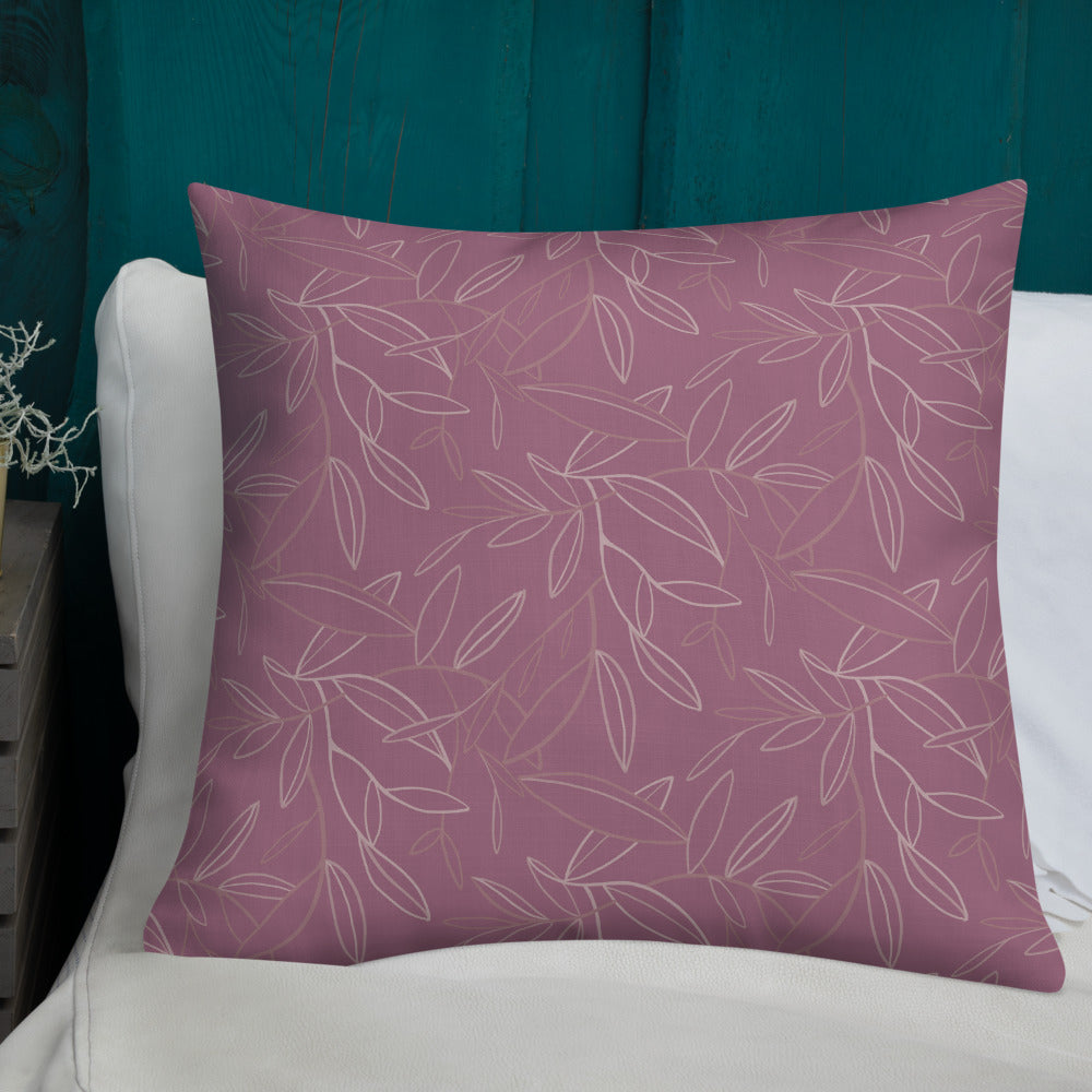 Spring leafs - Premium Pillow