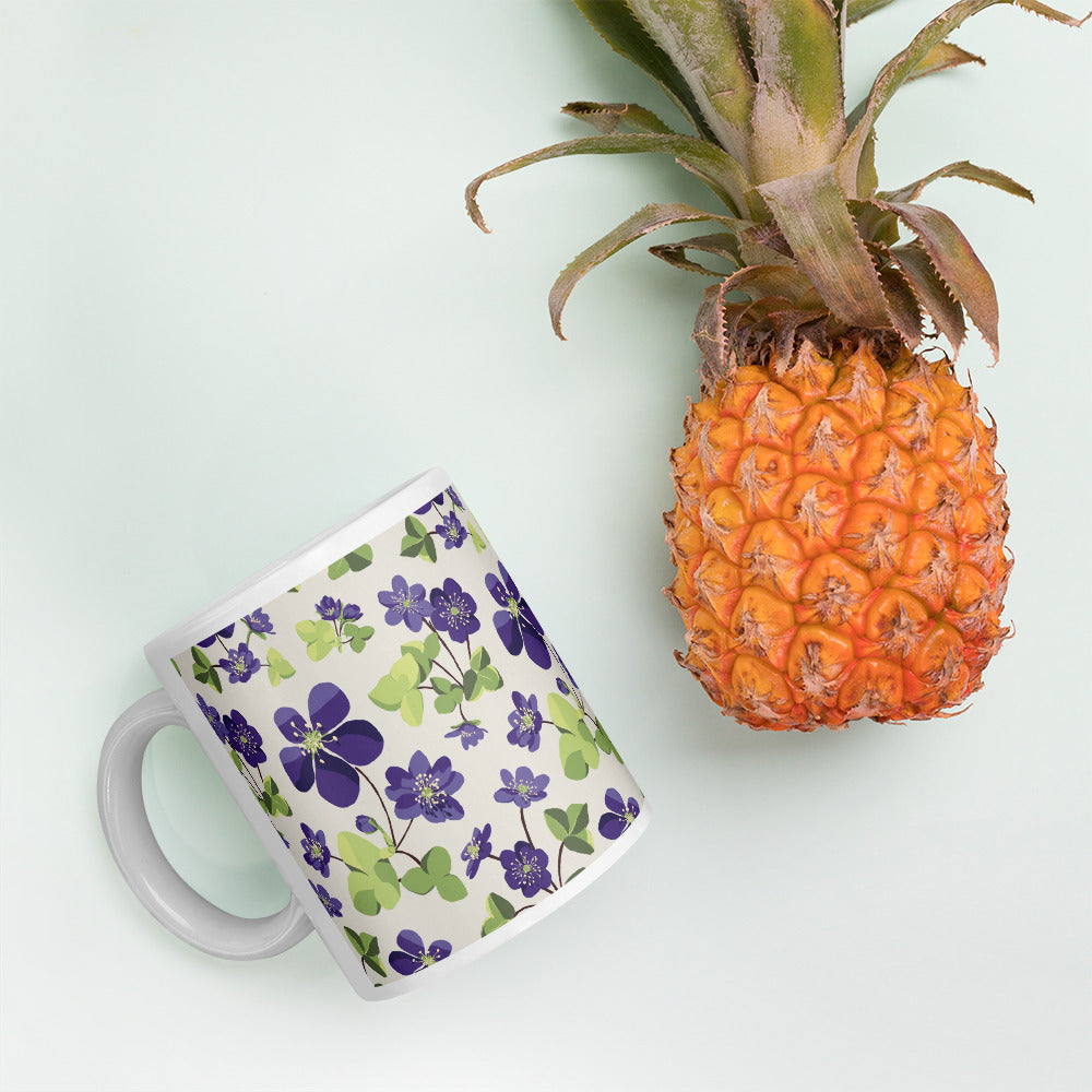 Sweet Hepatica - Mug