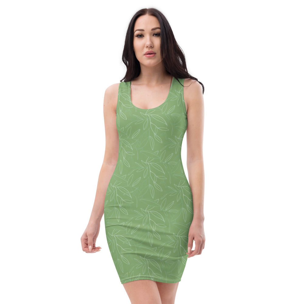 Spring leafs - Sublimation Cut & Sew Dress