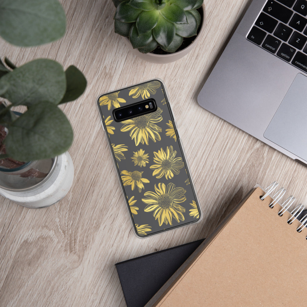 Samsung Case - Golden flower
