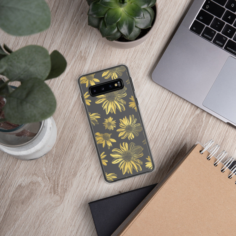 Samsung Case - Golden flower