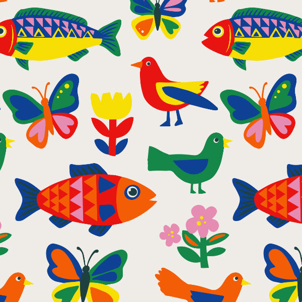 Happy fish & friends