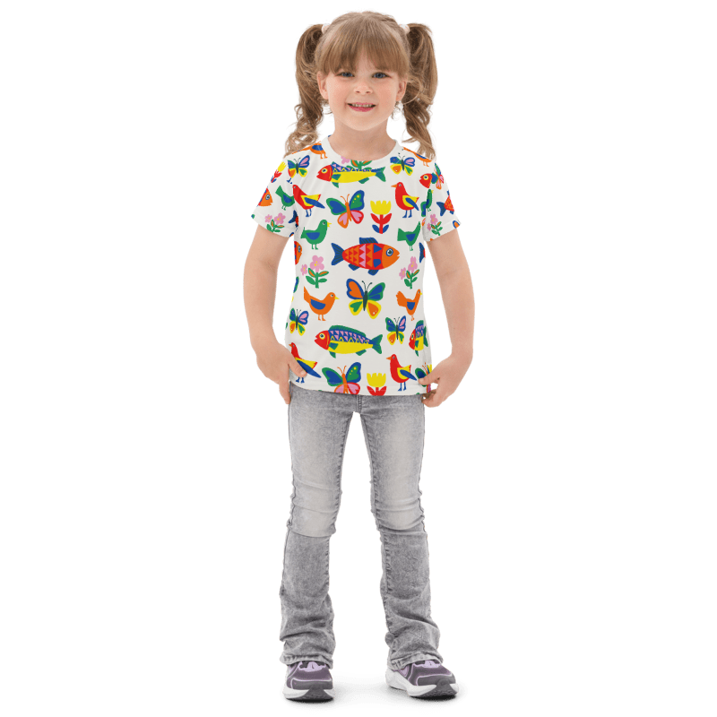 Playground – Kids cotton crew neck t-shirt