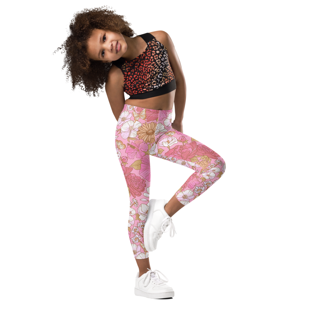 Apple cherry flowers – Kid's Leggings