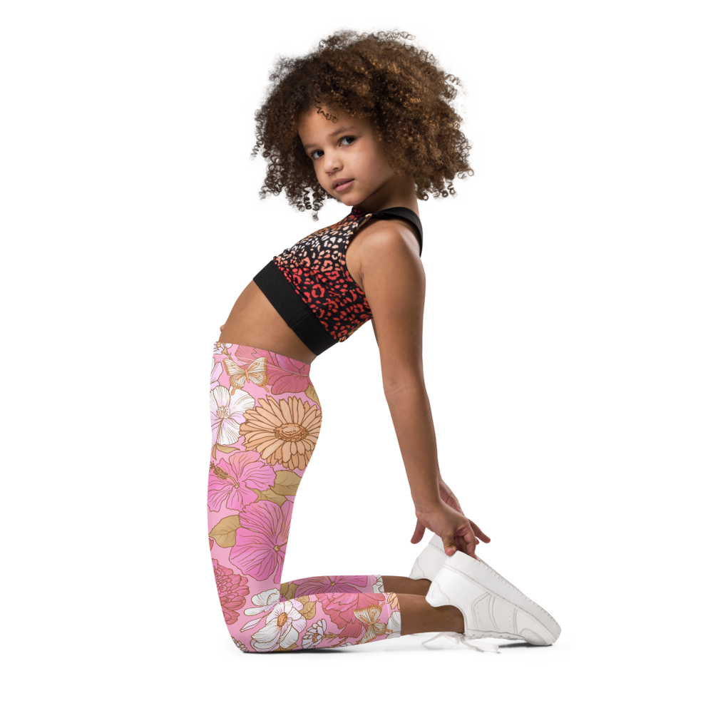 Apple cherry flowers – Kid's Leggings