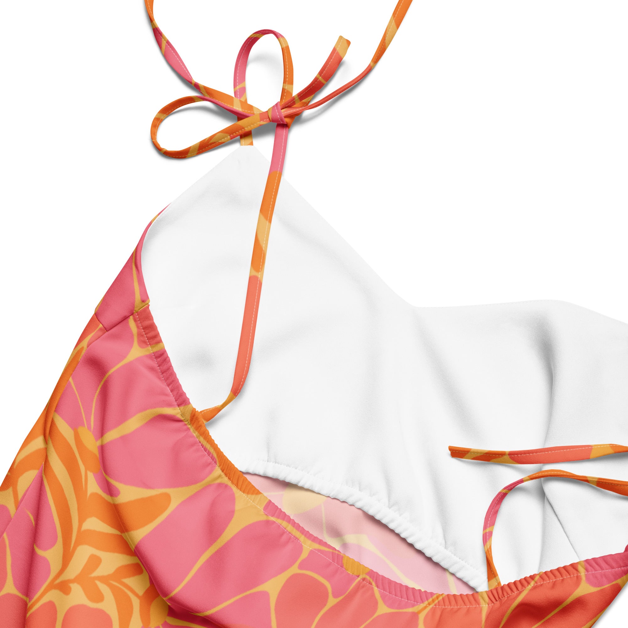 Happy 70s – Tie-strap midi dress