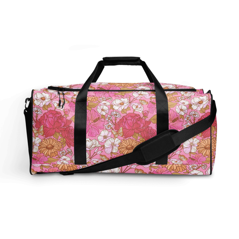 Apple cherry flowers – Duffle bag