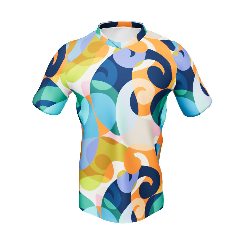 Modern Paisley – Recycled unisex sports jersey