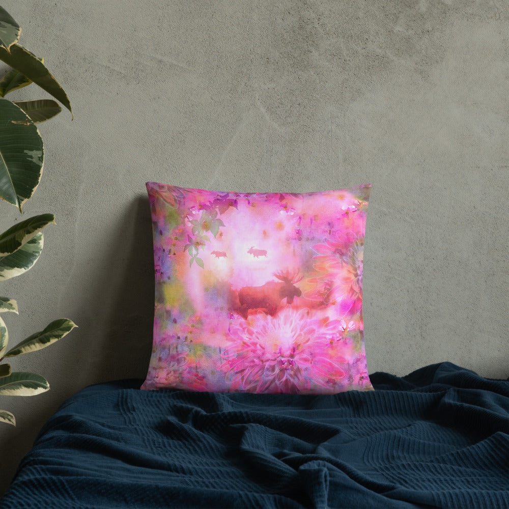 Fairytail moose and friends – Basic Pillow